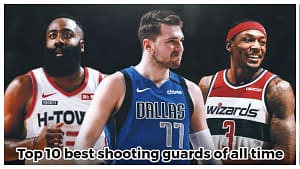 Best top 10 shooting guards of all time