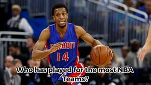 Who has played for the most NBA teams?