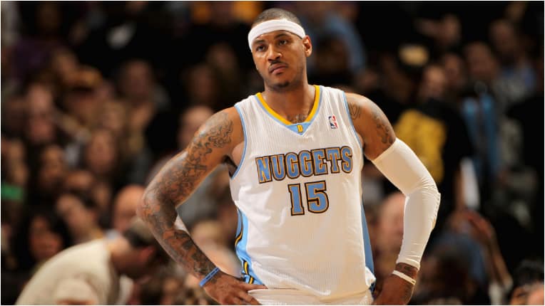 Carmelo Anthony- Third Best Denver Nuggets Players