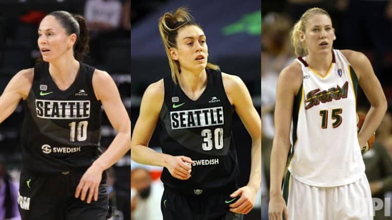 Top 10 Best Players In Seattle Storm Of All Time