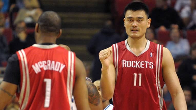Yao Ming (One Of The Greatest Players In Houston Rockets)