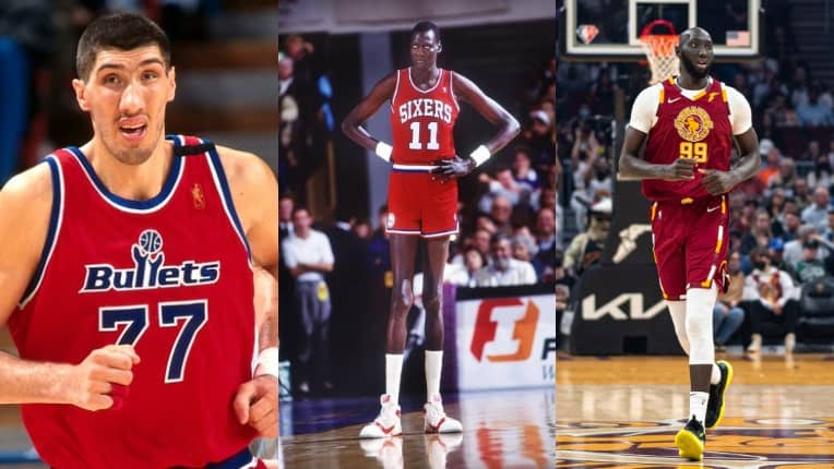 List Of Top 5 tallest NBA Revealed! Who is the tallest Active NBA Player Right Now By Meters?
