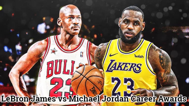 LeBron James vs Michael Jordan Career Awards