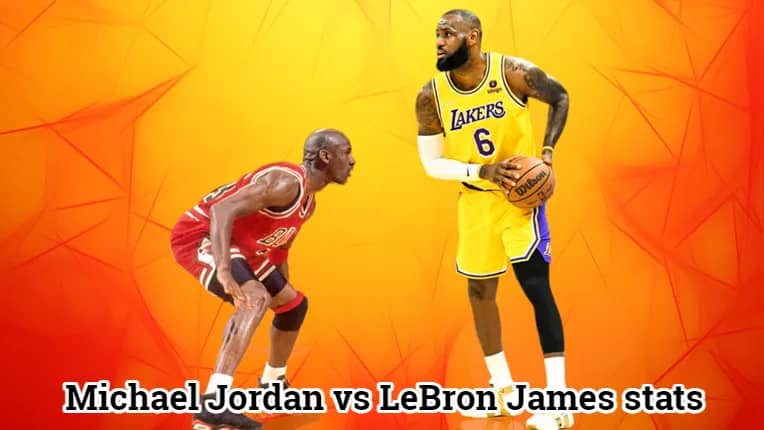 Michael Jordan vs LeBron James stats