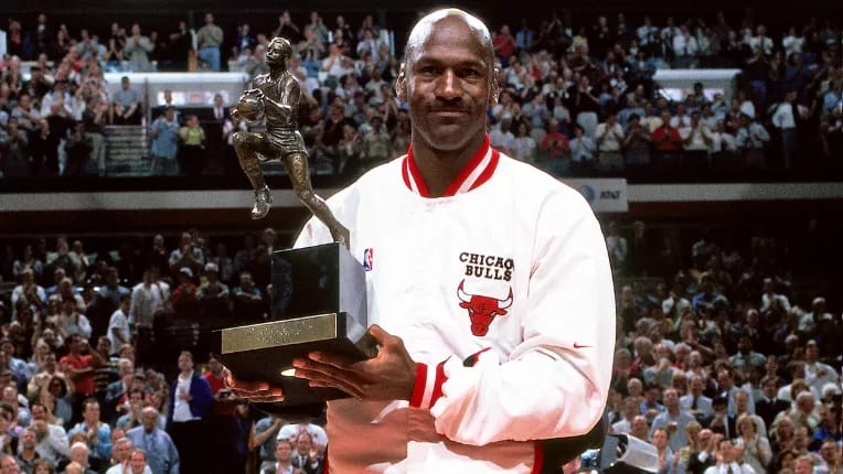 Michael Jordan – 5 MVP Awards (1988, 1991, 1992, 1996, & 1998)